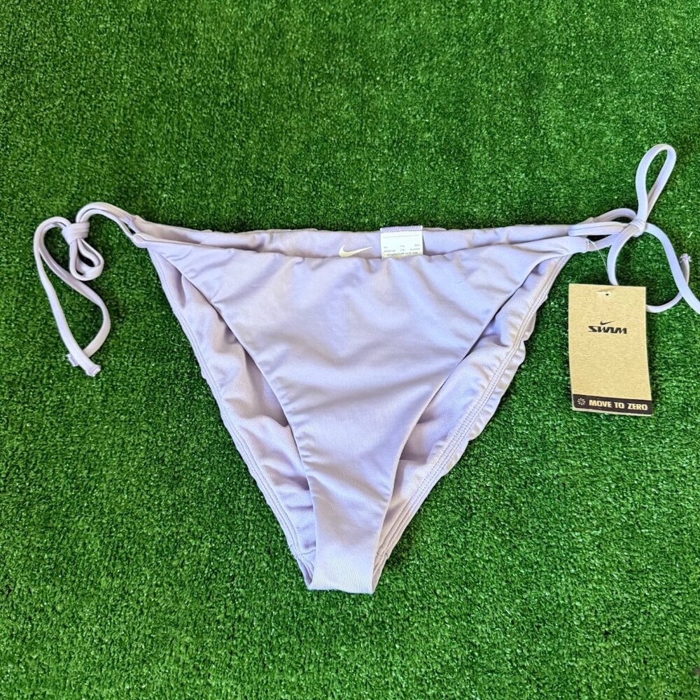 Nike Swim Effortless Essential Tie String Purple Bikini Bottom Plus Size XXL NWT